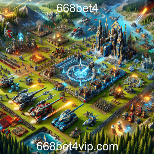Explore o Mundo dos Jogos de Estratégia em 668bet4